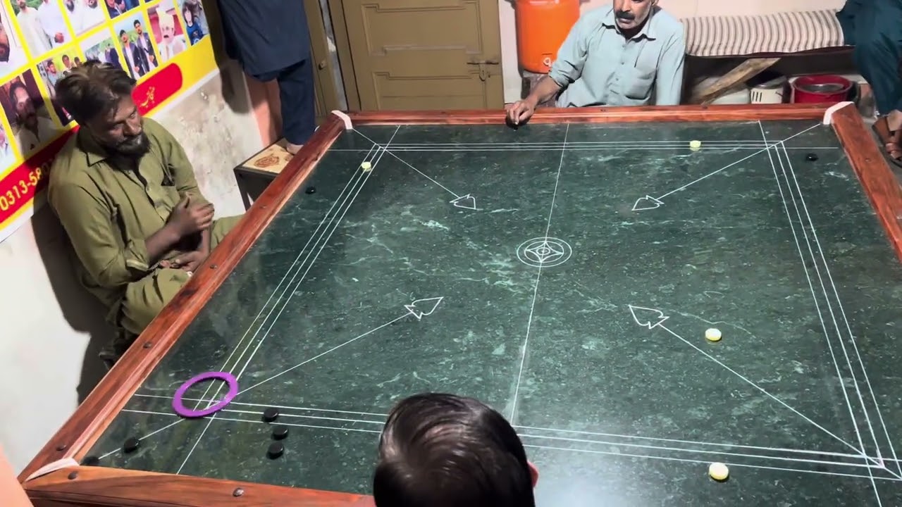 Full Match & Carrom Board in Pakistan 🇵🇰 🥌🎯🎯😱#carrom #foryou #carromboard #trending 