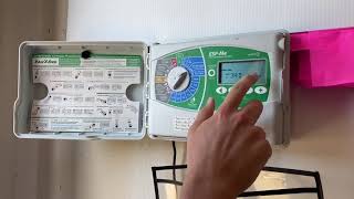 How to Program Rainbird Controller for Seeding