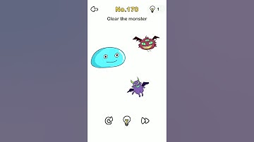 Brain Out Walkthrough Level 170 Clear The Monster