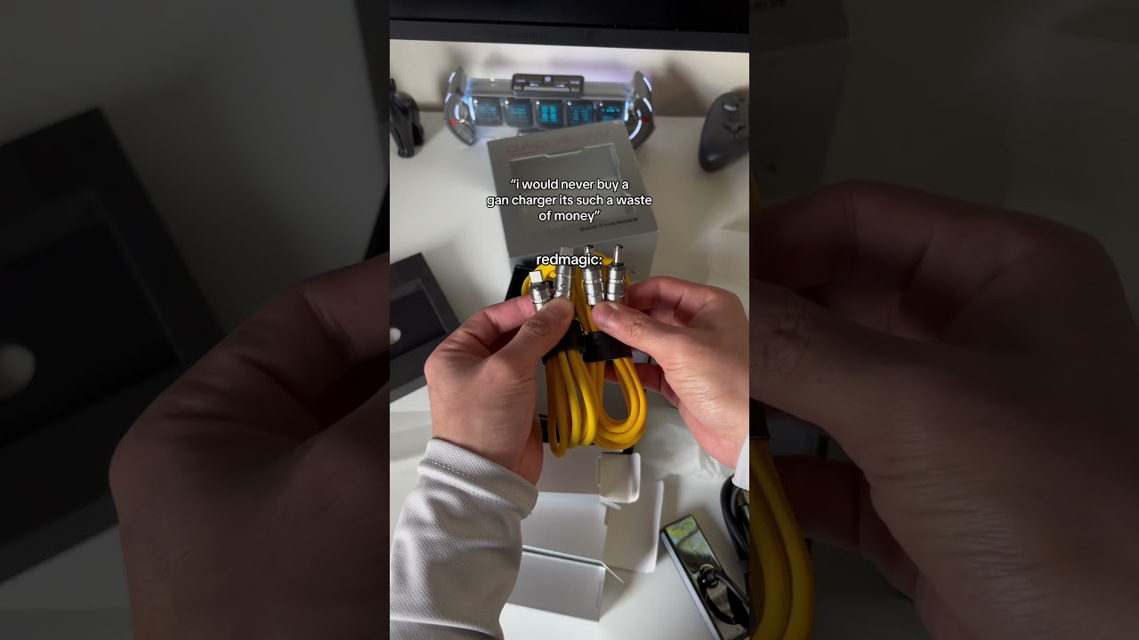 bought the redmagic dao 150watts gan charger and its worth it