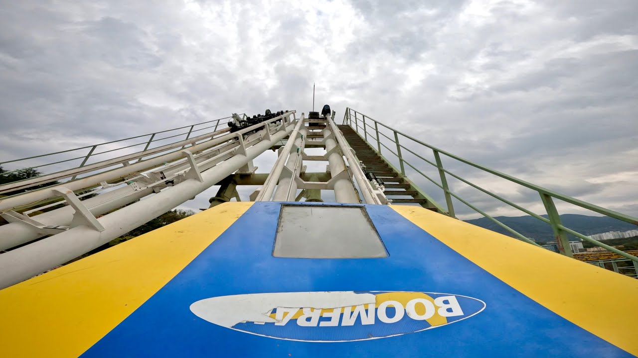 Boomerang 『부메랑』 先頭 on-ride POV (乗車映像) / E-World (韓国) - YouTube