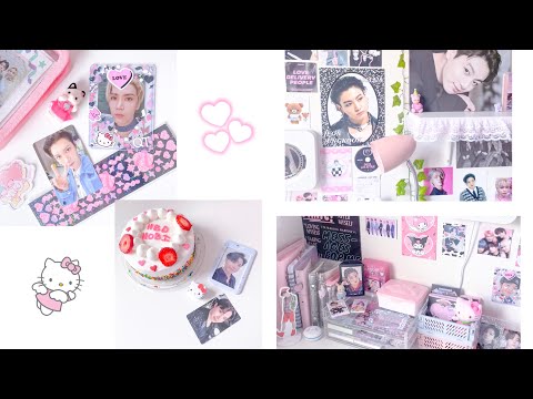 Diary vlog 2 ? being productive , deco ! , opening kpop mail and packaging mail !