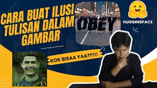 Cara Membuat Ilusi Tulisan dalam Gambar | Tutorial Huggingface | Aplikasi Ilussion Difussion HQ screenshot 4
