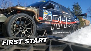 First Start of 2023, 700HP Time Attack SAAB