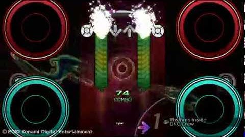 DanceDanceRevolution 2010: Rhythms Inside by DKC Crew; Move & Step - Difficult AA