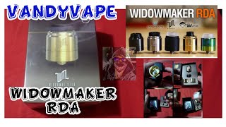 VandyVape Widowmaker RDA by El Mono Vapeador | Quick Review