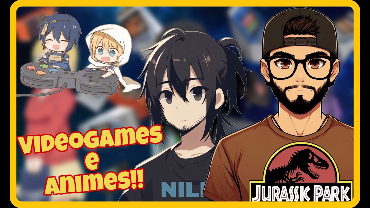 Os melhores ANIMES com TEMATICA de VIDEOGAMES ( Participação especial do Nill )