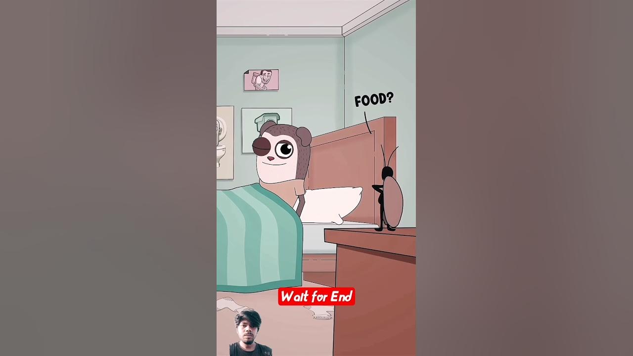 when-you-see-a-roach-in-the-bathroom-animation-meme-cartoon-shorts