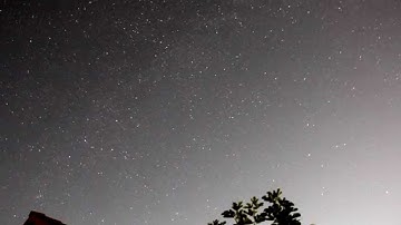 Milky Way Timelapse Canon EOS 550D 18mm 10s @ ISO 6400