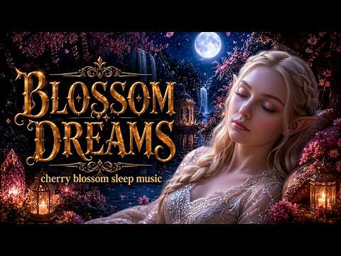 Dreamland Sanctuary | Cherry Blossom Sleep Music 🌸💤