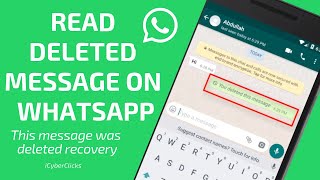 Read Deleted Message on WhatsApp screenshot 5