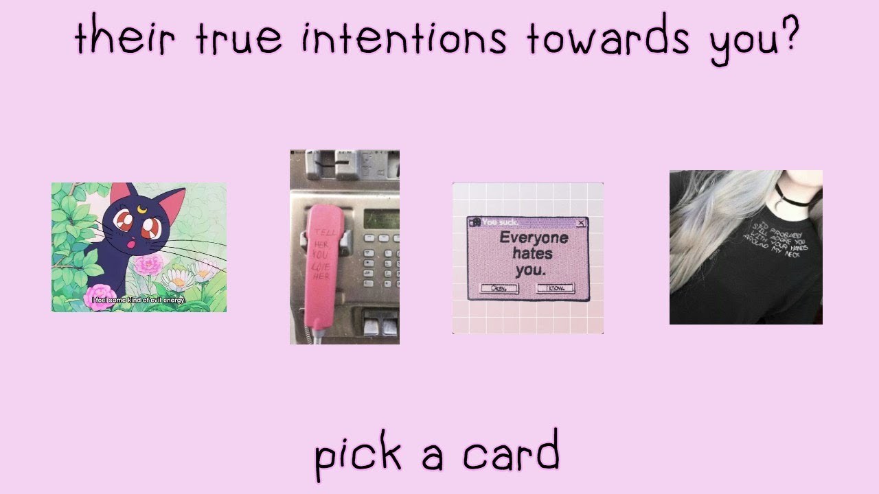 their true intentions towards you? ✨🌙 pick a card tarot reading