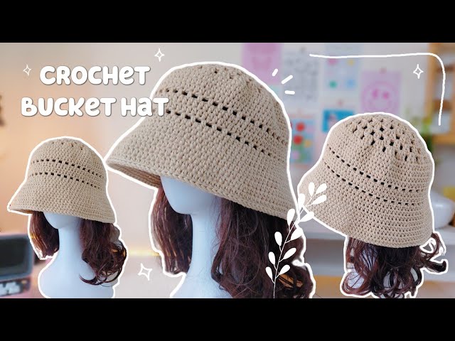 SUNLOVE ■ Crochet Bucket Hat How to crochet bucket hat ❤️ sun hat crochet | Crochet