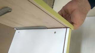 Montaggio armadio con 2 cassetti 2 ante(19)