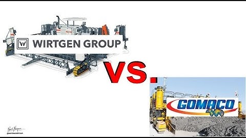 Wirtgen vs. Gomaco