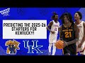 BOLD PREDICTIONS: Who will start for Mark Pope's Kentucky Wildcats next season?