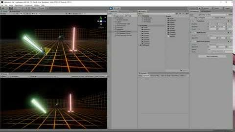 Lightsabers with Trail - Unity 2019.3+