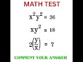 Comment your answer ✍🏻 #maths #mathematicsquiz #reasoning #mathstricks #quiz #mathstricks