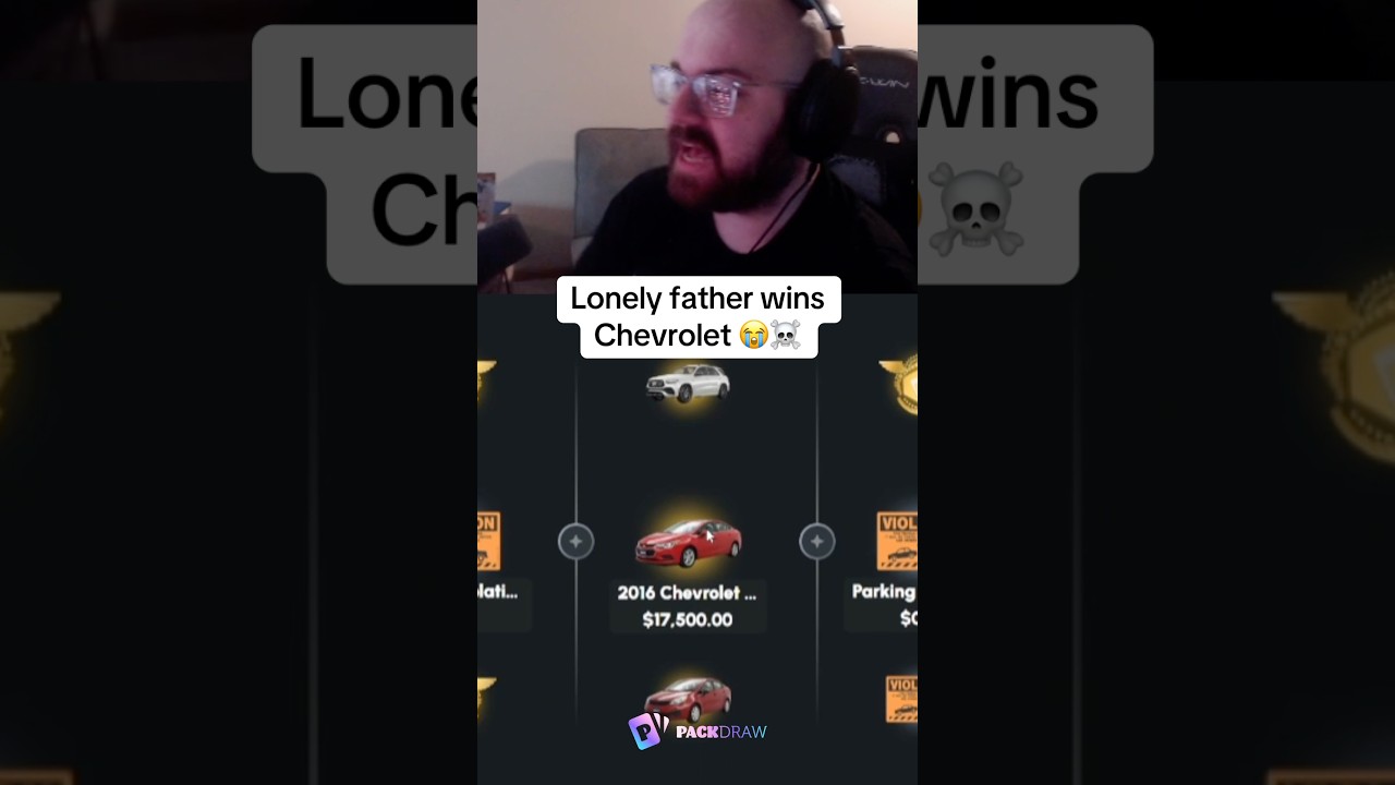 Lonely father wins Chevrolet 🥹 