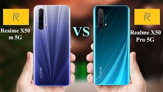 Realme X50m 5G vs Realme X50 Pro 5G