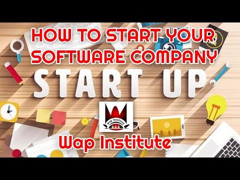 how to start a software company hosted by wap institute powered by sweetus media