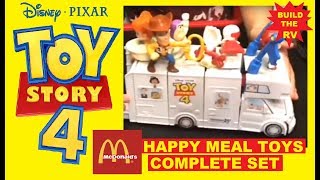 Disney Pixars Toy Story 4 Complete Set Of 10 Mcdonalds Happy Meal Kids Toy Review Disney 2019
