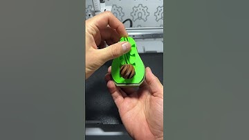 3D Printed Avocado Passthrough Fidget