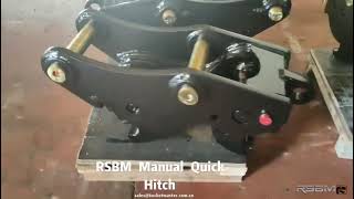 RSBM 5T Manual Quick Hitch