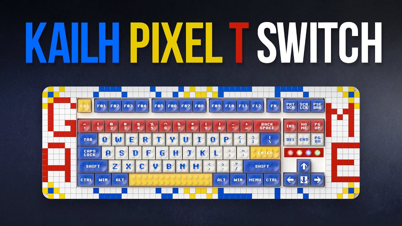 Kailh Pixel T (Custom Switch) | Sound Test Comparison (Different Keyboards)