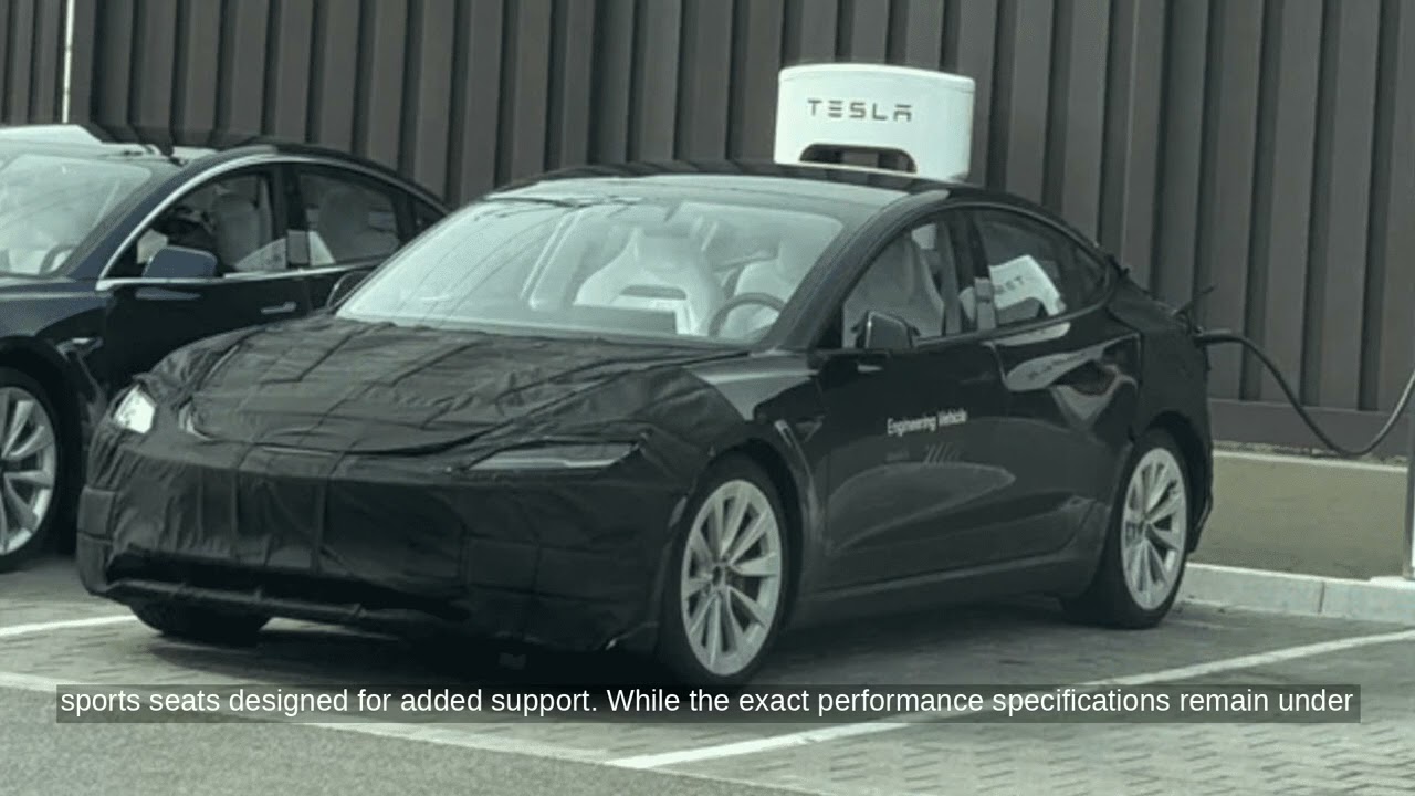 New Tesla Model 3 Performance Refresh Spotted