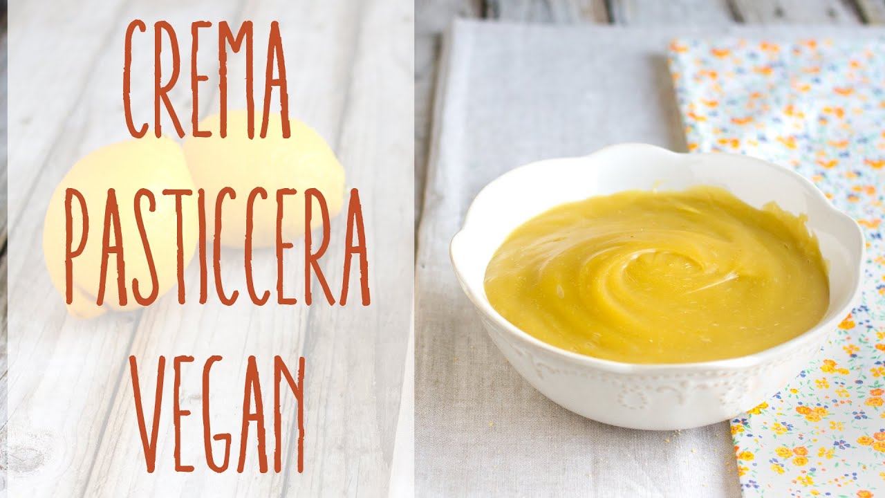 Crema pasticcera senza uova | Ricetta vegan