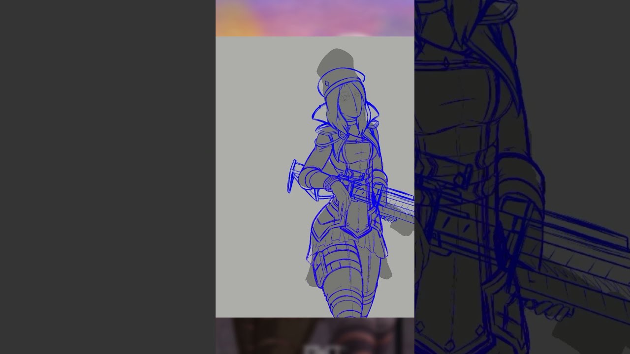 Vi & Caitlyn | Speed Drawing - Speed Art | Arcane / League of Legends | Season 2