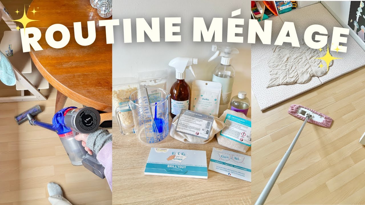 mon ménage du quotidien ✨🍃 simple, efficace, naturel & zéro déchet 🌿