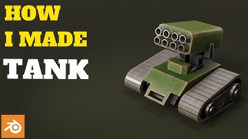 Missile Tank 3D Model Tutorial in Blender