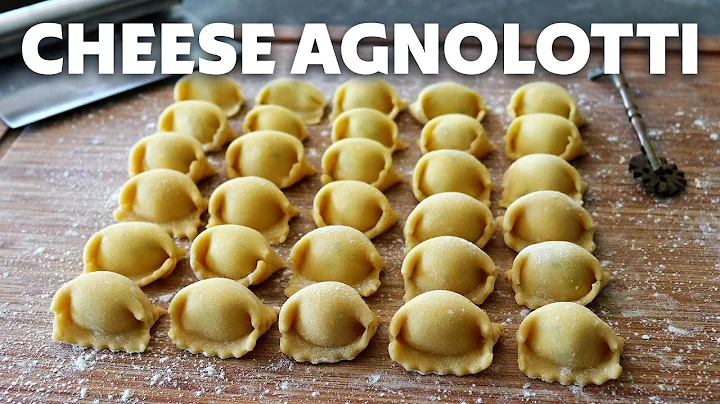 Cheese Agnolotti | Best Stuffed Pasta | Food Wishes