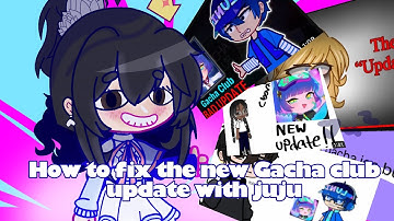 A video every gachatuber wished for (how to fix the new Gacha club update iOS) the save problem