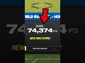 Insane Madden World Record! #madden24 #nfl