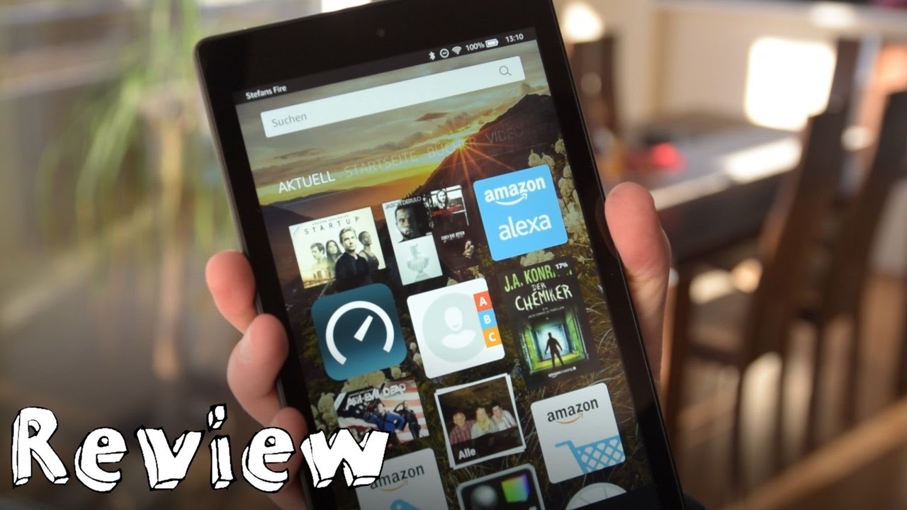 Amazon Fire HD 8 2016 Tablet - Review - Nicht geil aber weniger ...
