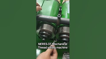 Thread rolling machine #knurling #CNC#threadrolling#screws#mechanical#machine#factory#foryou