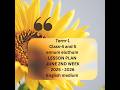 4th and 5th standard term 1 ennum eluthum lesson plan june 2nd week english medium