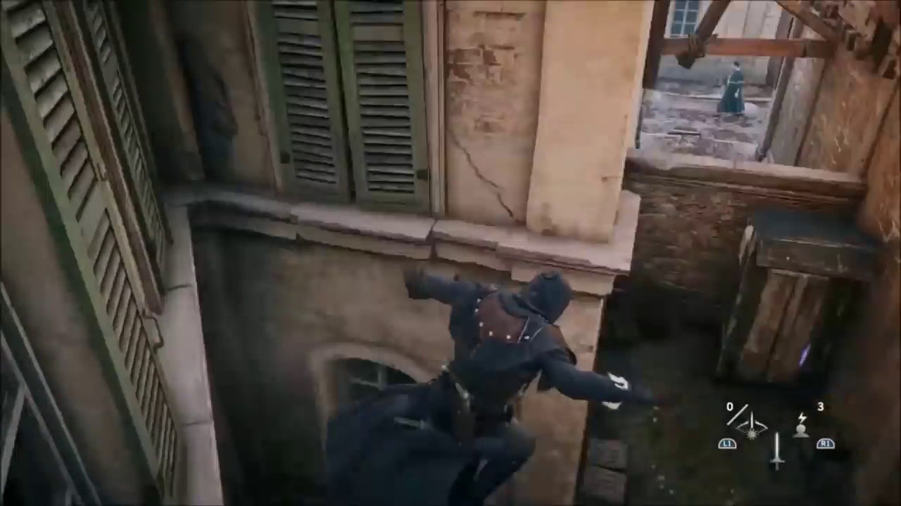 ASSASSIN'S CREED UNITY PARKOUR TUTORIAL YouTube