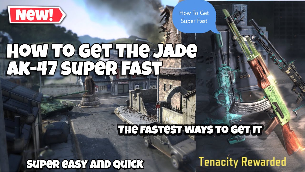 How Get The Free *NEW AK-47 Jade Skin Super Fast and Easy!!!