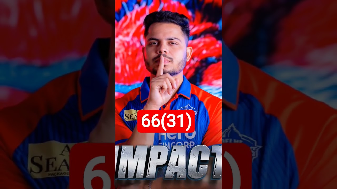 Ashutosh Sharma match winning paari 66(31) 