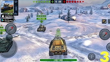 World of Tanks Walkthrough gameplay part 3"  (iOS, Android)