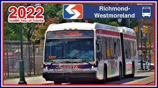 Return to SEPTA Richmond & Westmoreland Loop in 2022