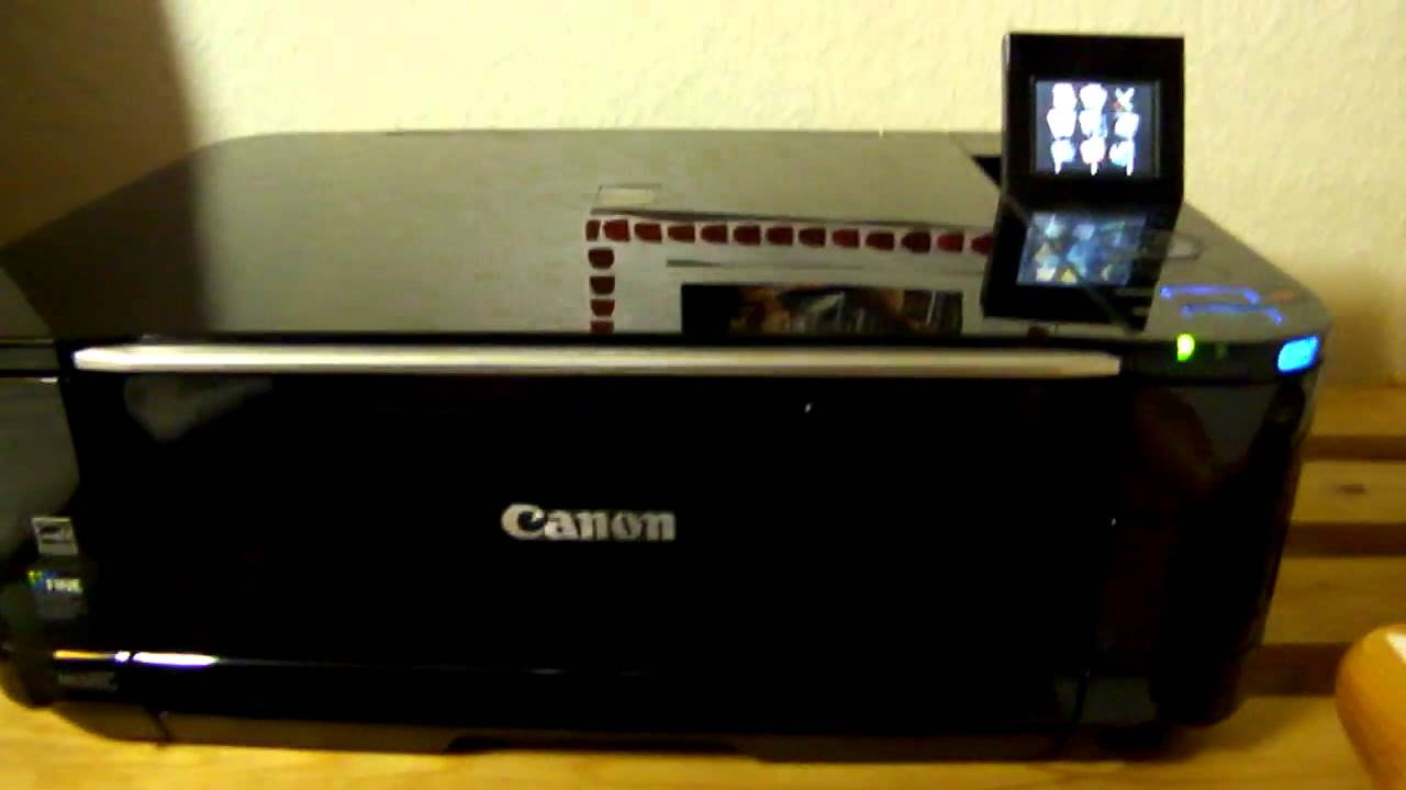 Update New Pixma MG 5250 Drucker Test