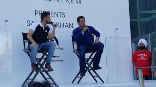 SALMAN KHAN AT BEING HUMAN STORE LAUNCH - Holt Renfrew Square One (Part 1)