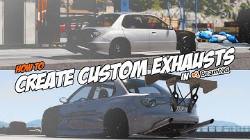 How to Create CUSTOM EXHAUSTS in BeamNG (Simple Blender Tutorial)
