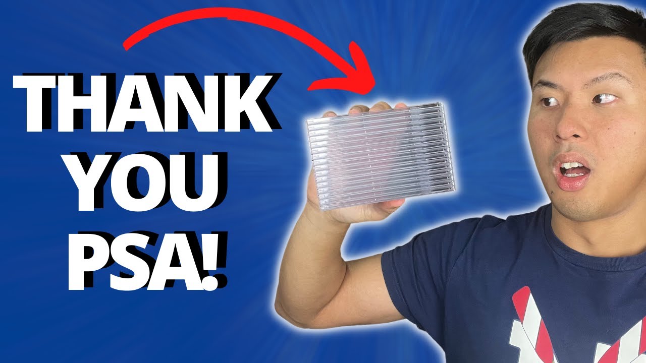 I have to really thank PSA for this one thing…