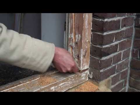 Video: Reparatur und Restaurierung von Holzfenstern